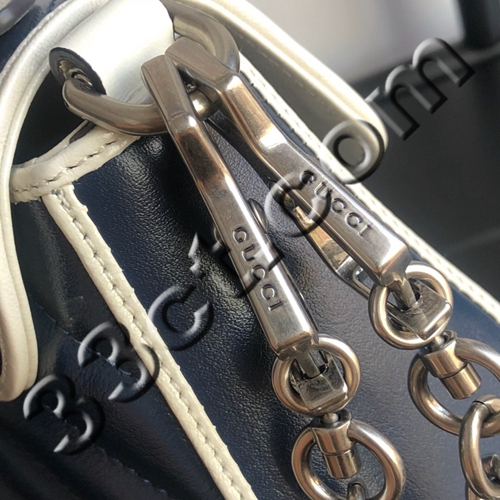 グッチバッグ角部分ディテール